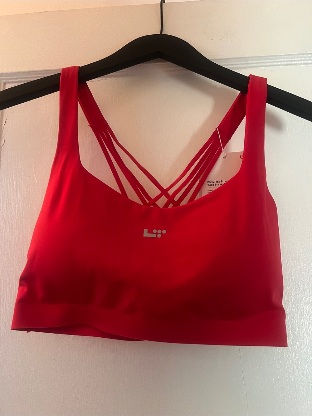 FlexyFlex Red Strappy Lululemon Yoga Bra